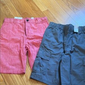 Boys nwt size 12, grey, Nantucket red
